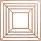 Ekena Millwork Raven Wood Fretwork Pierced Ceiling Medallion, Cherry, 34"OD x 12 1/2"ID x 1/4"T CMWP34X34X0250RACH - alternate 1